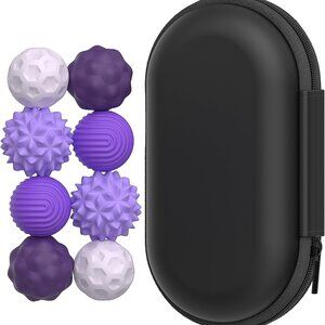 Magnetic Attraction Stress 8 Balls with Silicone Shell and Storage Box